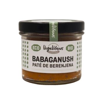 BABAGANOUSH OU PÂTÉ D'AUBERGINE ÉCOLOGIQUE-100 GRAMMES