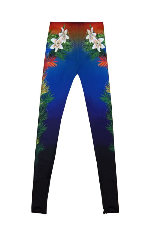 AUBE Leaf Print Recycled Leggings