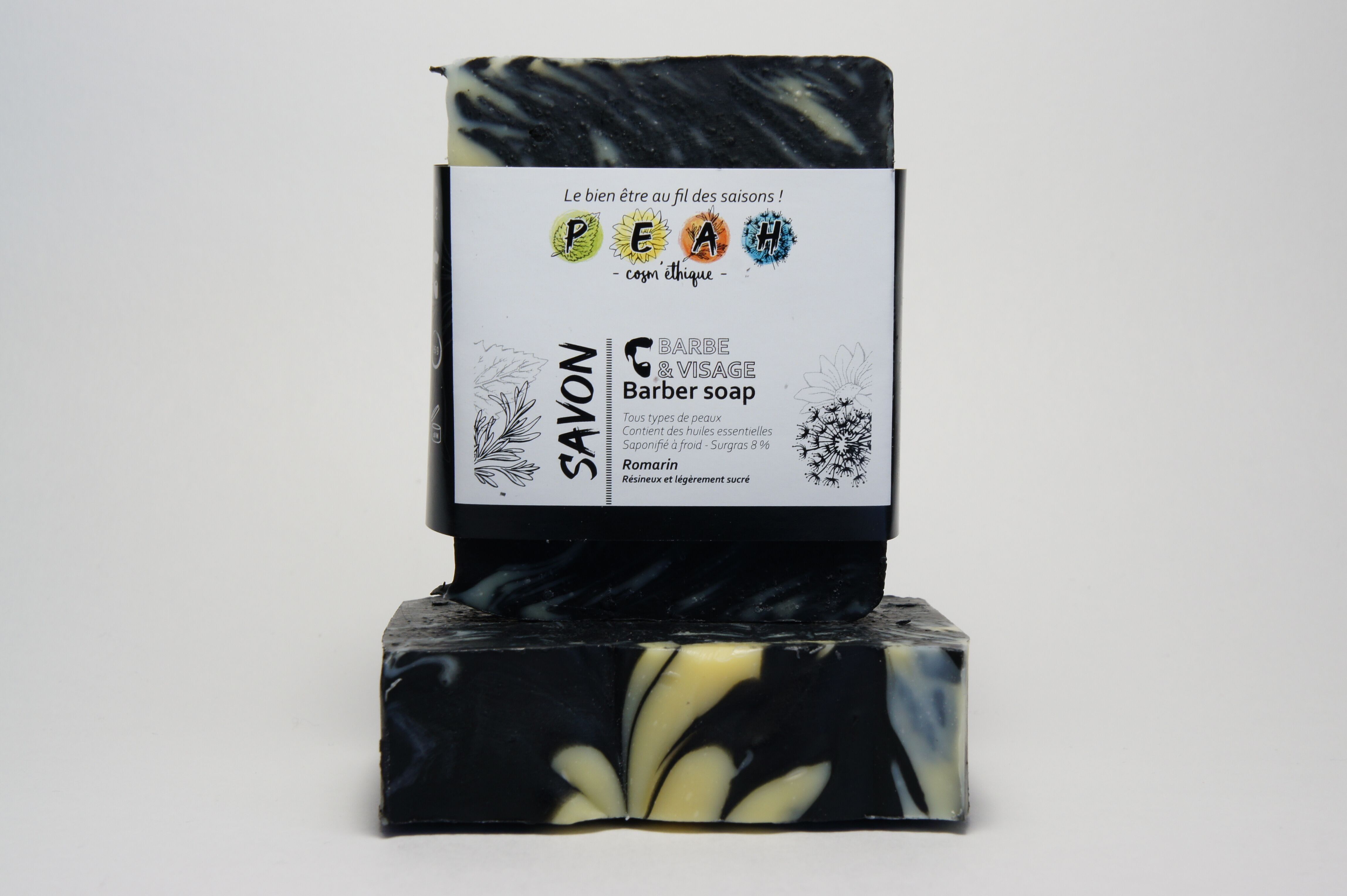 Sapone saponificato a freddo fatto a mano - Barba e Viso