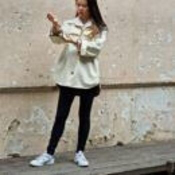 Manteau Justine Blanc 2