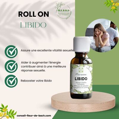 LIBIDO - Mélange d'Huiles essentielles - 20 ML