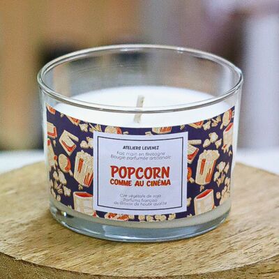 Pop Corn scented candle like in the cinema