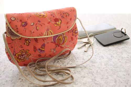 Sac poketto rose indienne