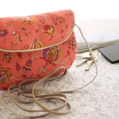 Sac poketto rose indienne