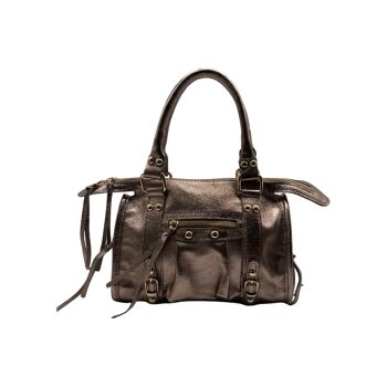 SAC A MAIN CUIR IRISE FIORELLA  BRONZE 1