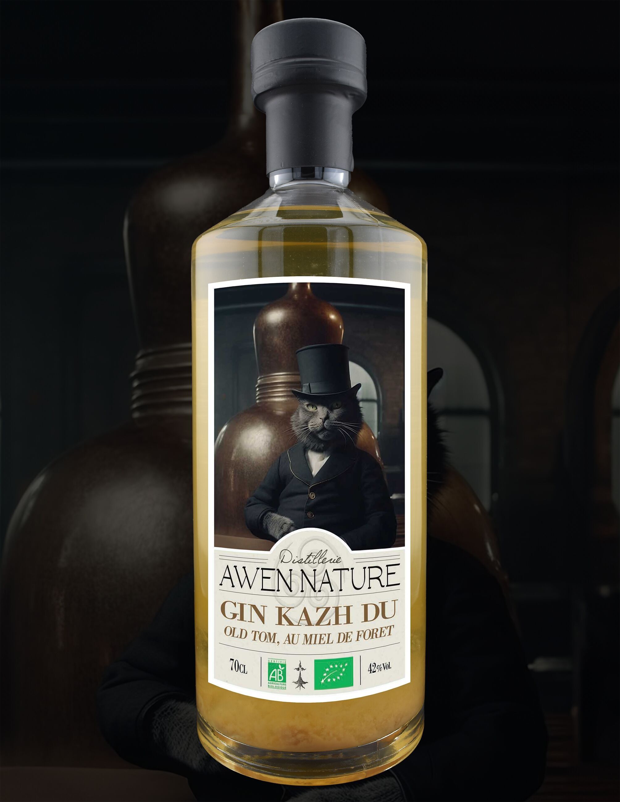 KAZH DU Gin - Mit Bio-Waldhonig aus der Bretagne "BIO"