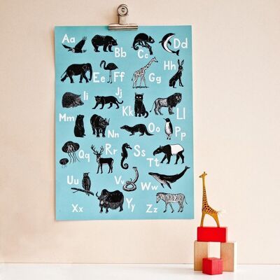 Animali poster ABC