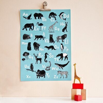 ABC Poster Tiere