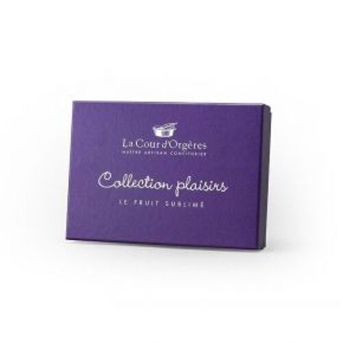 Coffret "Collection Plaisirs" pour 8 pots de confiture 105/110g