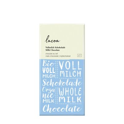Bio Schokolade Lacoa Vollmilch