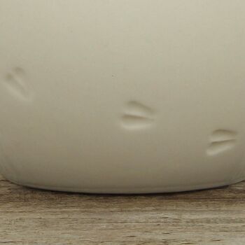 Petit bol fait de traces de cerfs en porcelaine 3