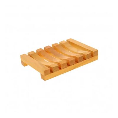 Jabonera de madera de cerezo