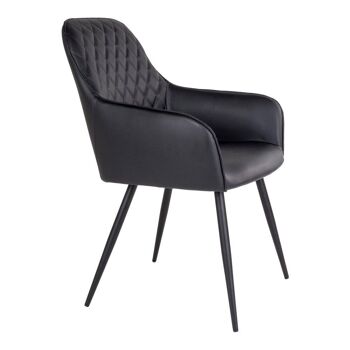 Harbo Dining Chair - Chaise en PU noir HN1223 4
