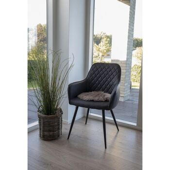 Harbo Dining Chair - Chaise en PU noir HN1223 9
