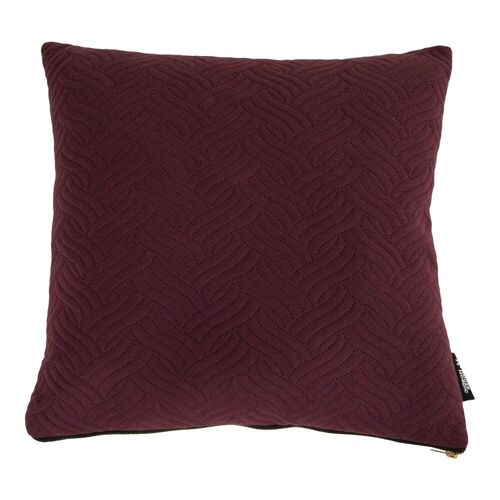 Ferrel Cushion - Cushion in bordeaux red 45x45cm