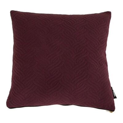 Ferrel Cushion - Cushion in bordeaux red 45x45cm