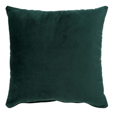 Coussin Lido - Coussin en velours vert foncé HN1006