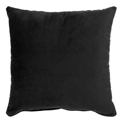 Lido Cushion - Cushion in black velvet HN1007