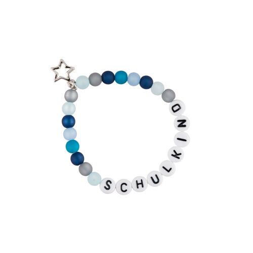 Schulkind Armband Junge blau