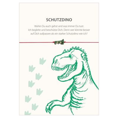 Pulsera Wish - dinosaurio protector