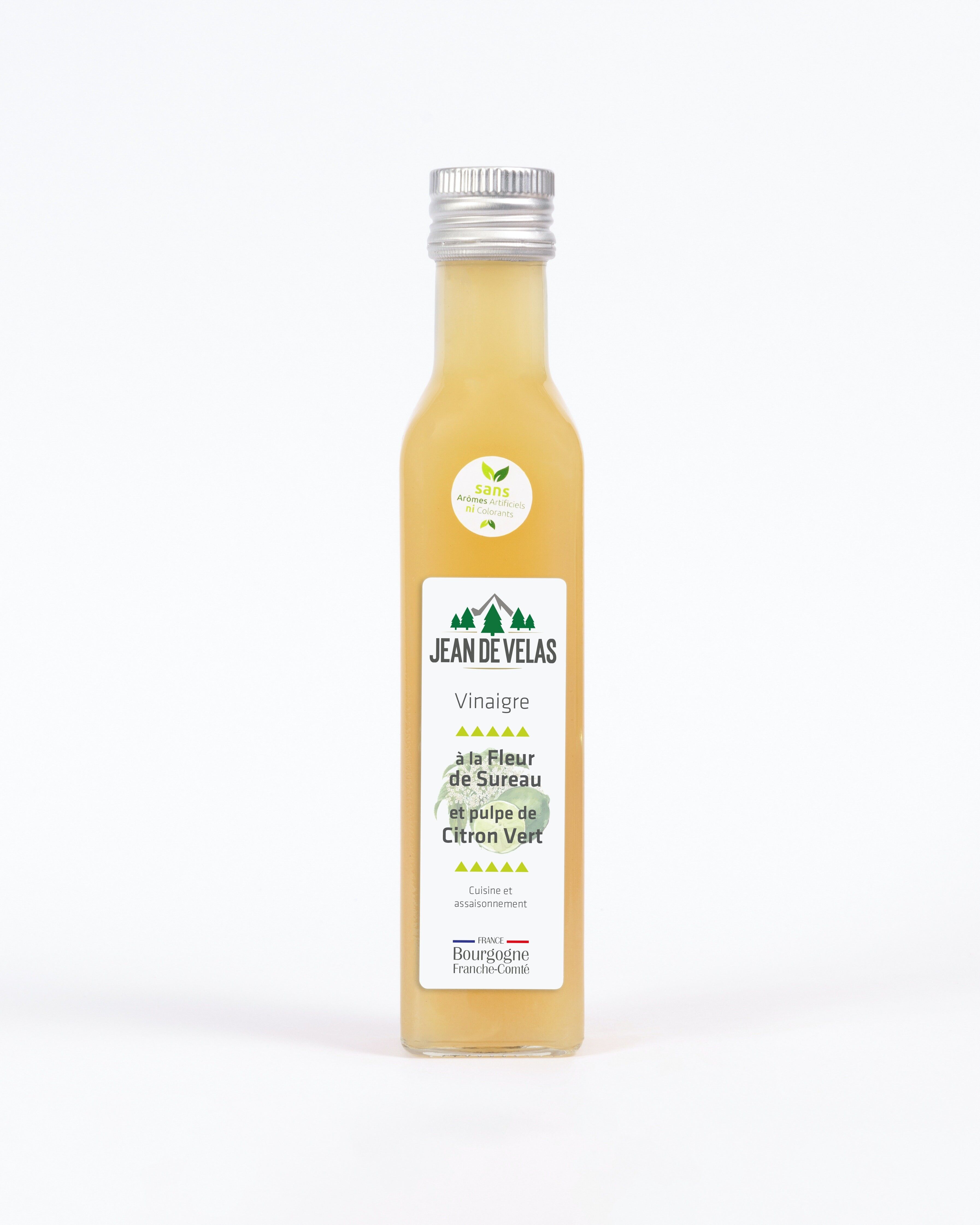 Elderflower Vinegar and Lime Juice