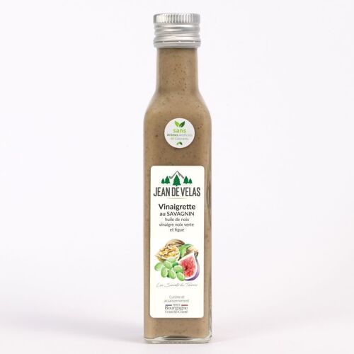 Vinaigrette au SAVAGNIN - huile de noix, vinaigre noix verte et figue