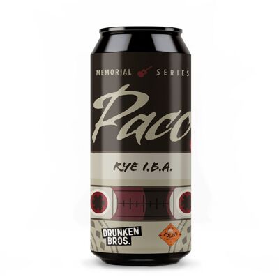 Birra artigianale in lattina - Paco (India Rye Brown Ale) 6.6%