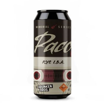 Bière artisanale en canette - Paco (India Rye Brown Ale) 6.6%