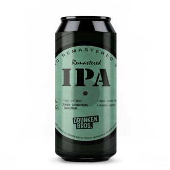 Bière artisanale en canette - IPA remasterisée (West Coast IPA) 6.7%