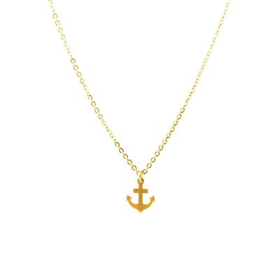 Necklace anchor gold