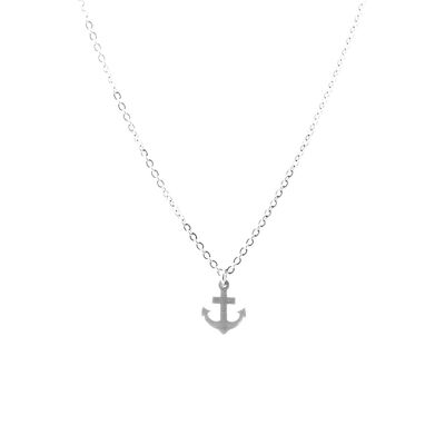 Necklace anchor silver