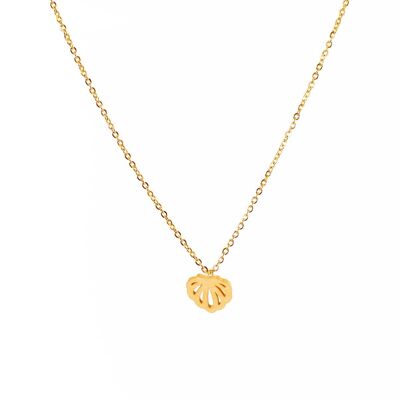 Necklace shell gold