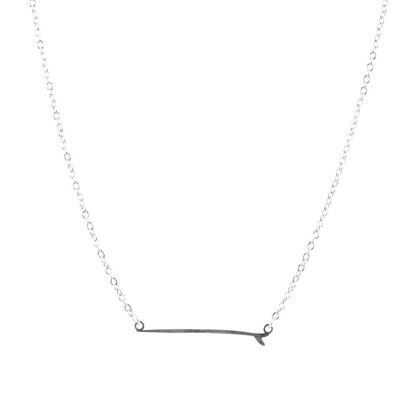 Necklace surfboard silver