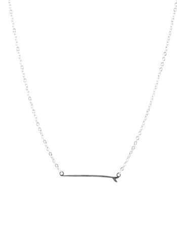 Collier planche de surf argent 1