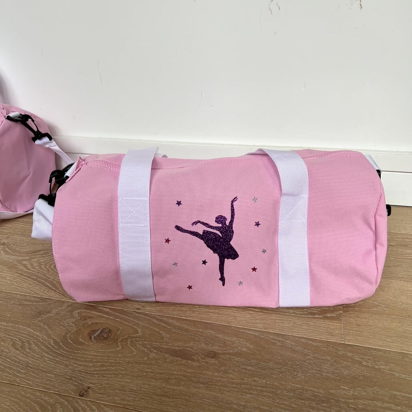 Borsa da ballo scintillante per ballerina di stelle viola