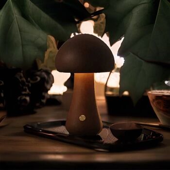 Lampe de Chevet Design Bois - Clavaire 4