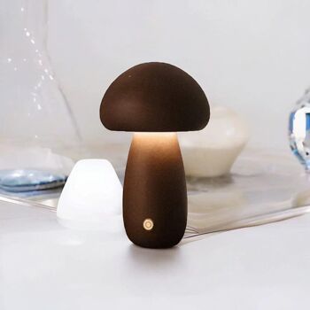 Lampe de Chevet Design Bois - Clavaire 17