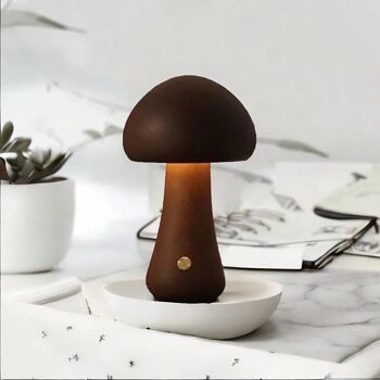 Lampe de Chevet Design Bois - Clavaire 18