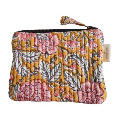 Printed cotton pouch N°32