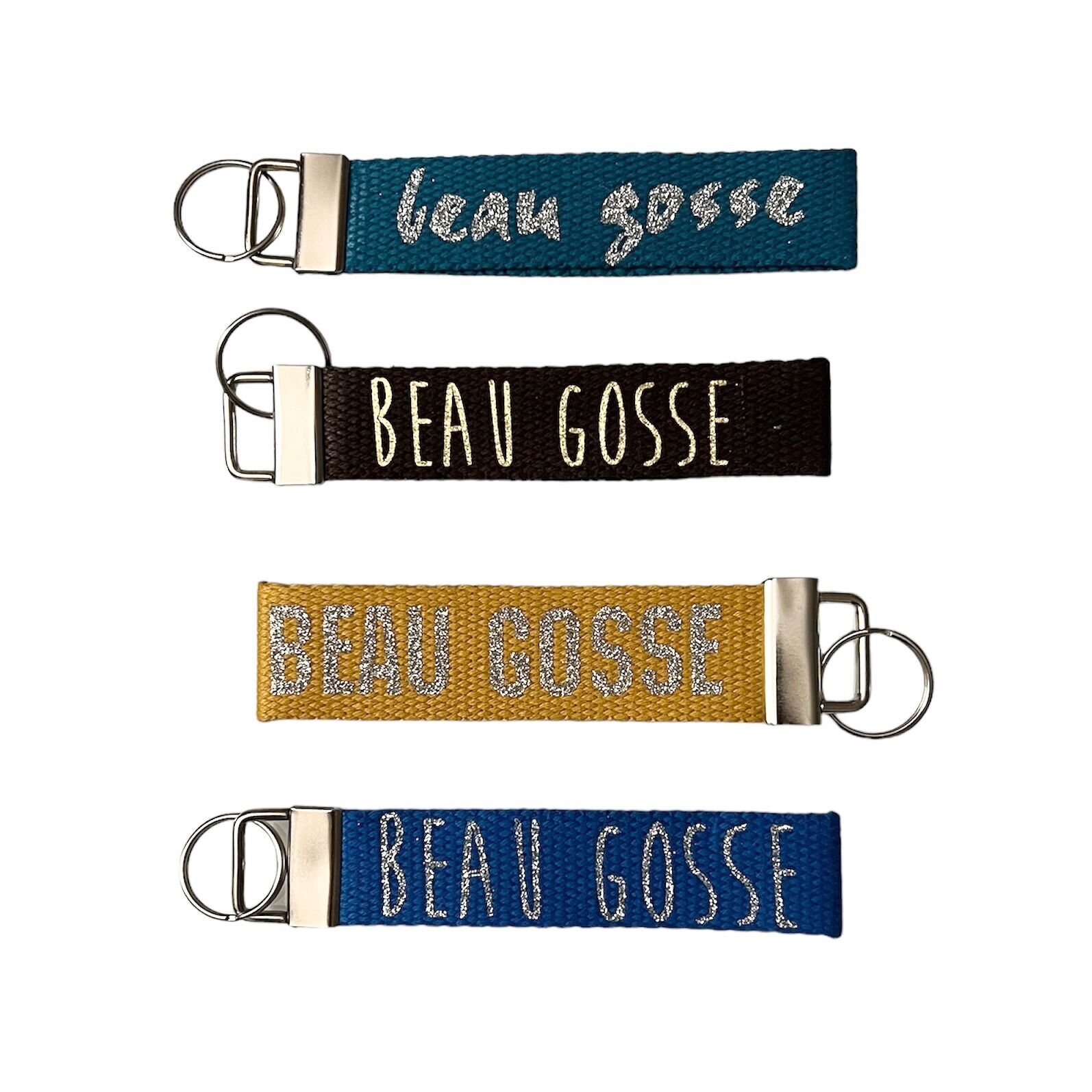 Set di 4 portachiavi Beau Gosse