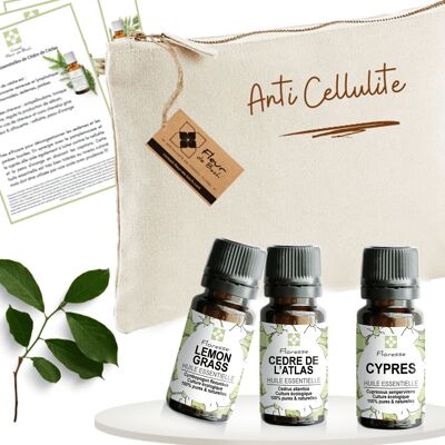 „Stoppt Cellulite“-Schlankheitsset mit ätherischen Ölen