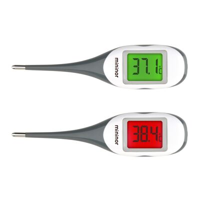 Farbe des digitalen Thermometers