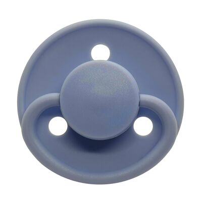 Sucette Ronde Silicone 0m Nordic Bleu Ciel