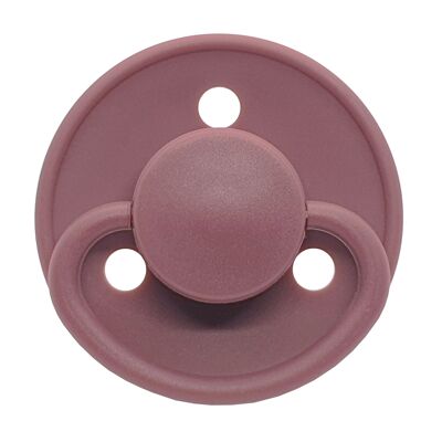 Sucette Ronde Silicone 0m Fleur de Bruyère