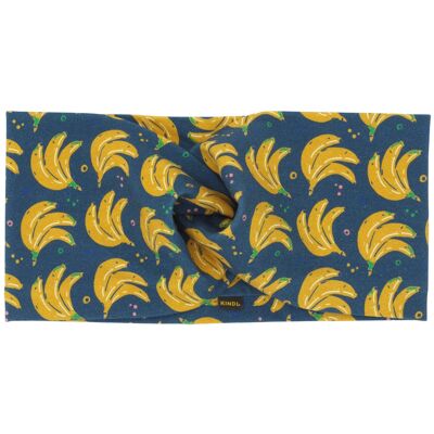 Bandeau design banane en jersey de coton bio | Fabriqué en Autriche