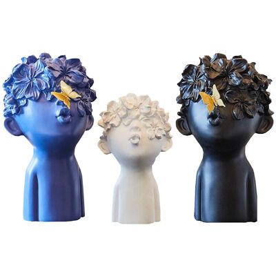 Figurines en résine - Spring Blossom - Set 4 - Décoration d'intérieur