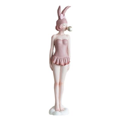 Figurine - Coco Girls - Rose - Décoration - Ornements