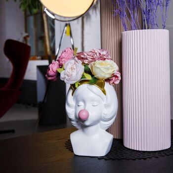 Jardinière - Bubble Gum Girl - Kitty - Décoration d'intérieur - Vase à fleurs 16