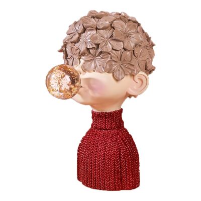 Living Room Decor - Boy Named Jimmy - Red - Home Decor - Figurine