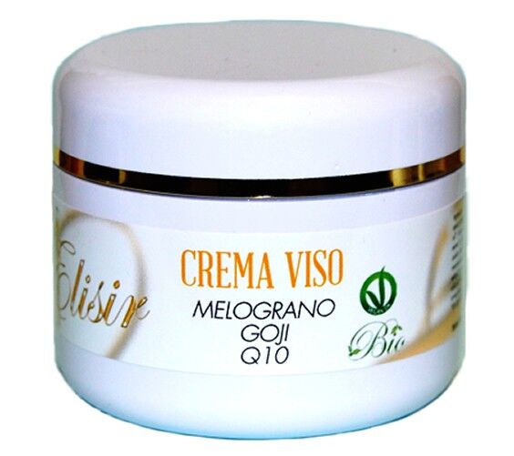 Crema viso Q10, Goji e Melograno – 50ml